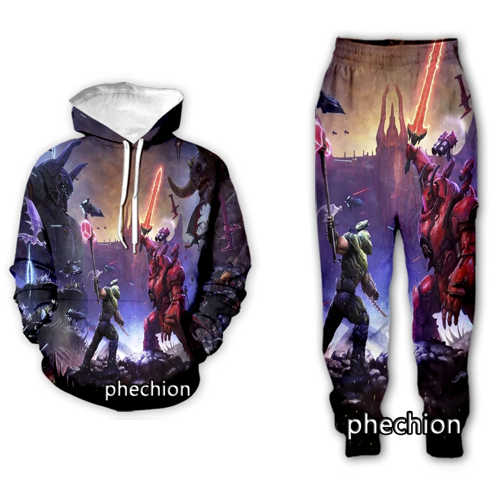 

Phechion новинка, Мужская/Женская вечная одежда с 3D принтом, модная Толстовка с длинным рукавом, толстовки, мужские спортивные длинные брюки P46