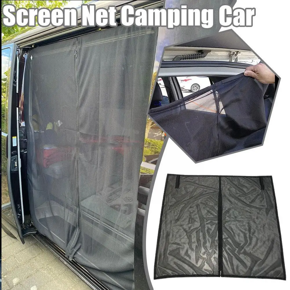 

Universal Magnetic Screen Sliding Door Flyscreen Mesh Insect Net Transporter Fly Car Screens Mosquito/Fly Net Van Screen L4Y0