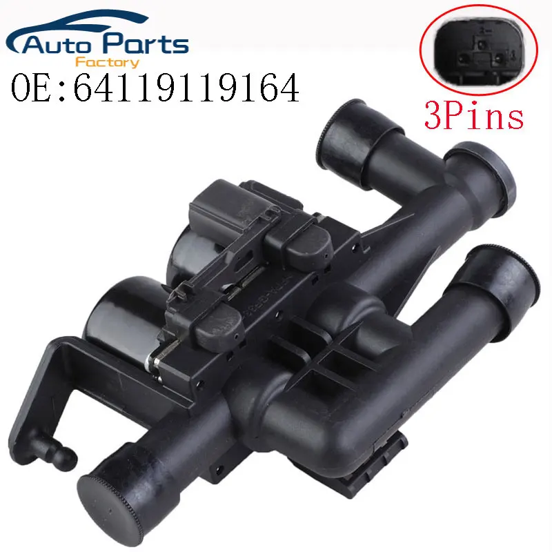 

64119119164 Новый регулирующий клапан отопителя HVAC для BMW F10 F11 F07 F01 F02 F03 F04 528I 535 550 640 650 740 64119310349