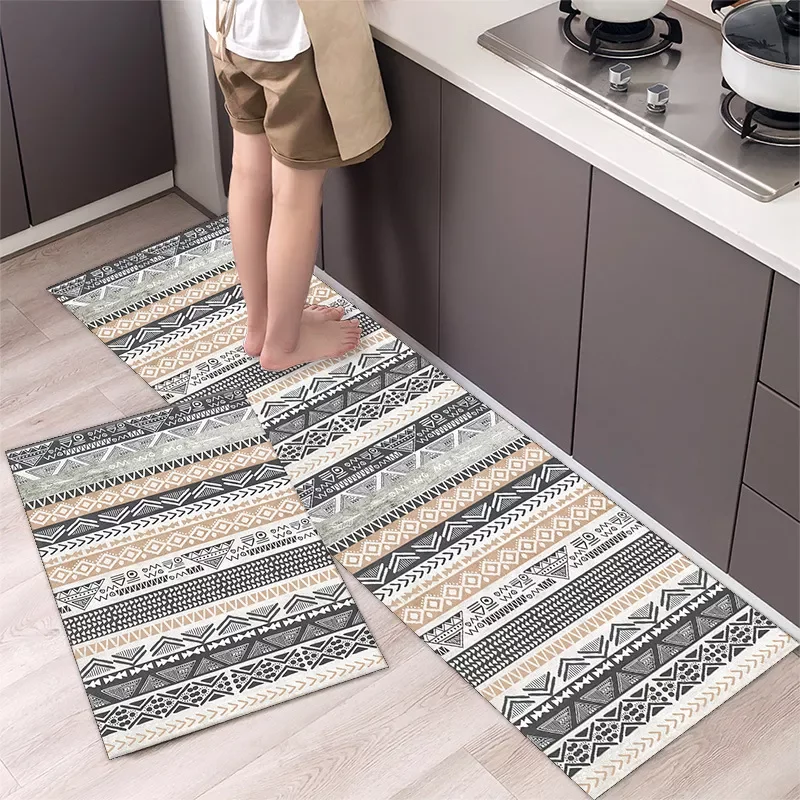 

NEW2023 Kitchen Rug Mat Bath Floor Mat Washable Durable Home Bathroom Living Room Entrance Doormat Decorative Bedroom Rugs