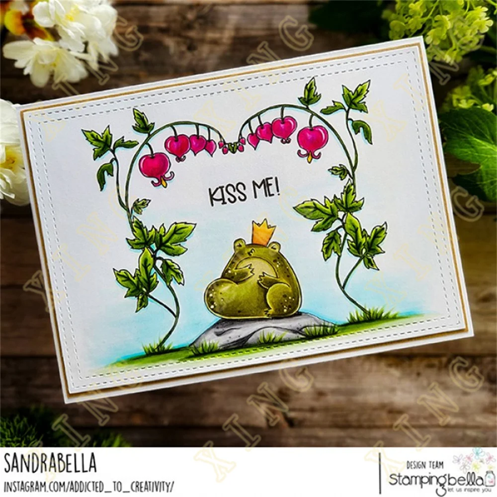 Прозрачные силиконовые штампы Froggy для рукоделия рельефное украшение Новое