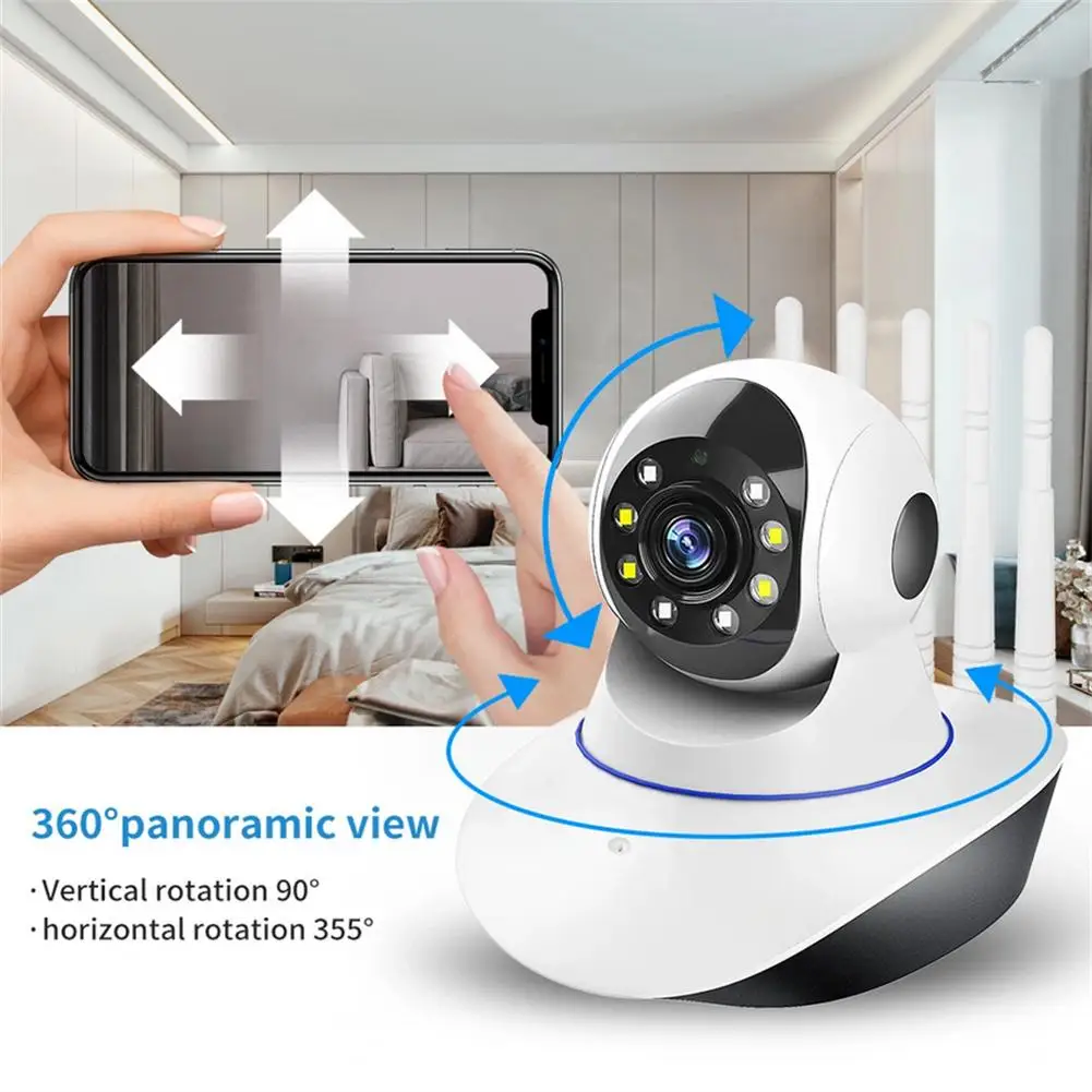 

Умная Беспроводная IP-камера видеонаблюдения HD с функцией автослежения, 5 Мп