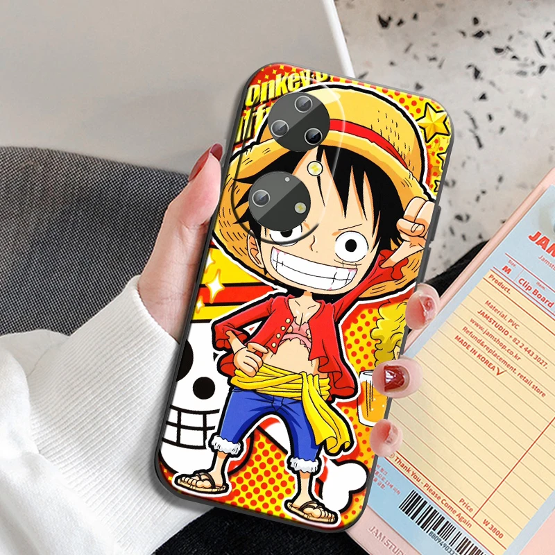 Мультяшный чехол для телефона O-Ones Huawei P50 P40 P30 P20 Lite 5G Nova Plus 9 SE Pro 5T Y9S Y9 Prime Y6 Black TPU