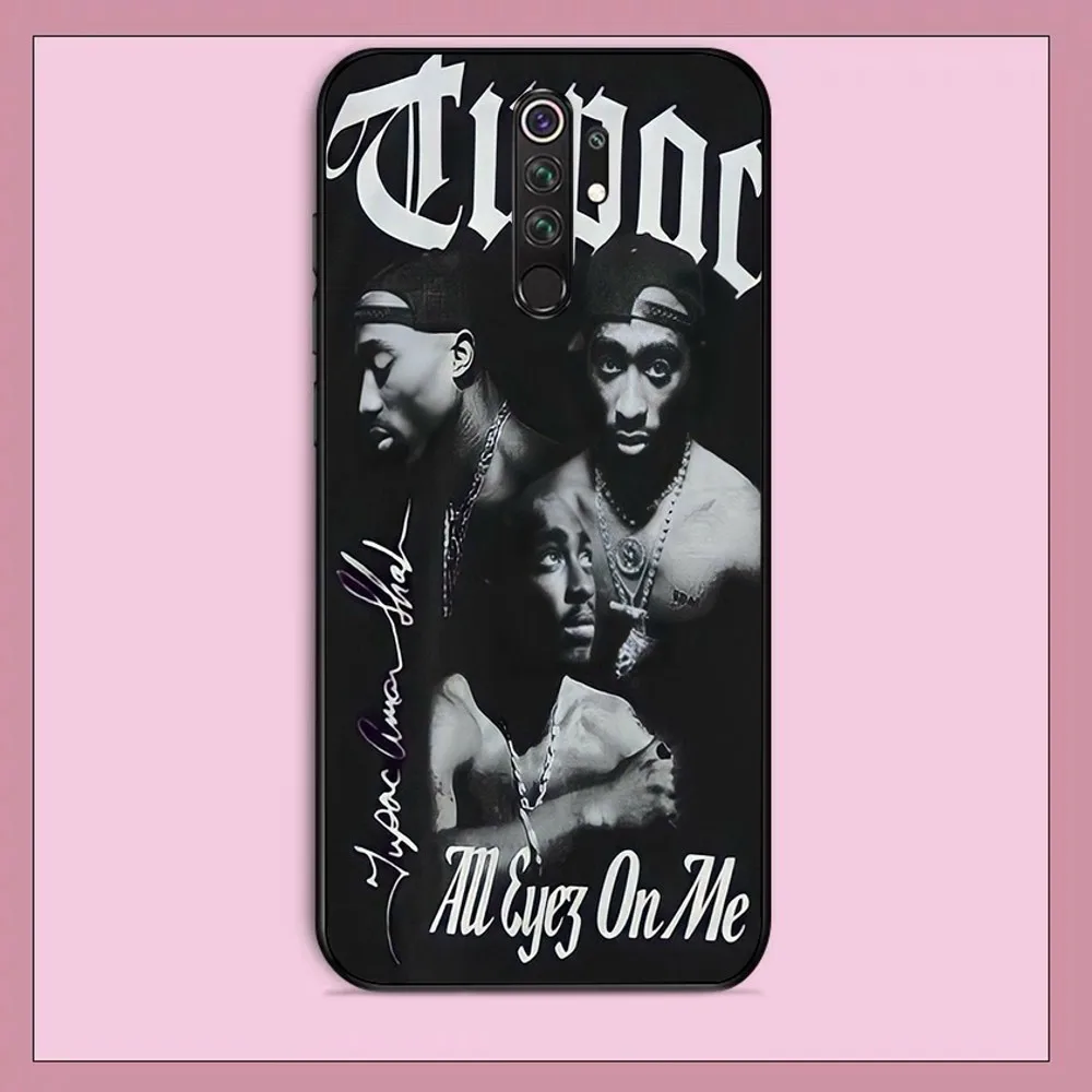 2PAC Tupac Rapper Hip Hop Phone Case For Redmi Note 4 X 5 A 6 7 8 T 9 9S 10 11 11S 11Epro Poco M3 pro