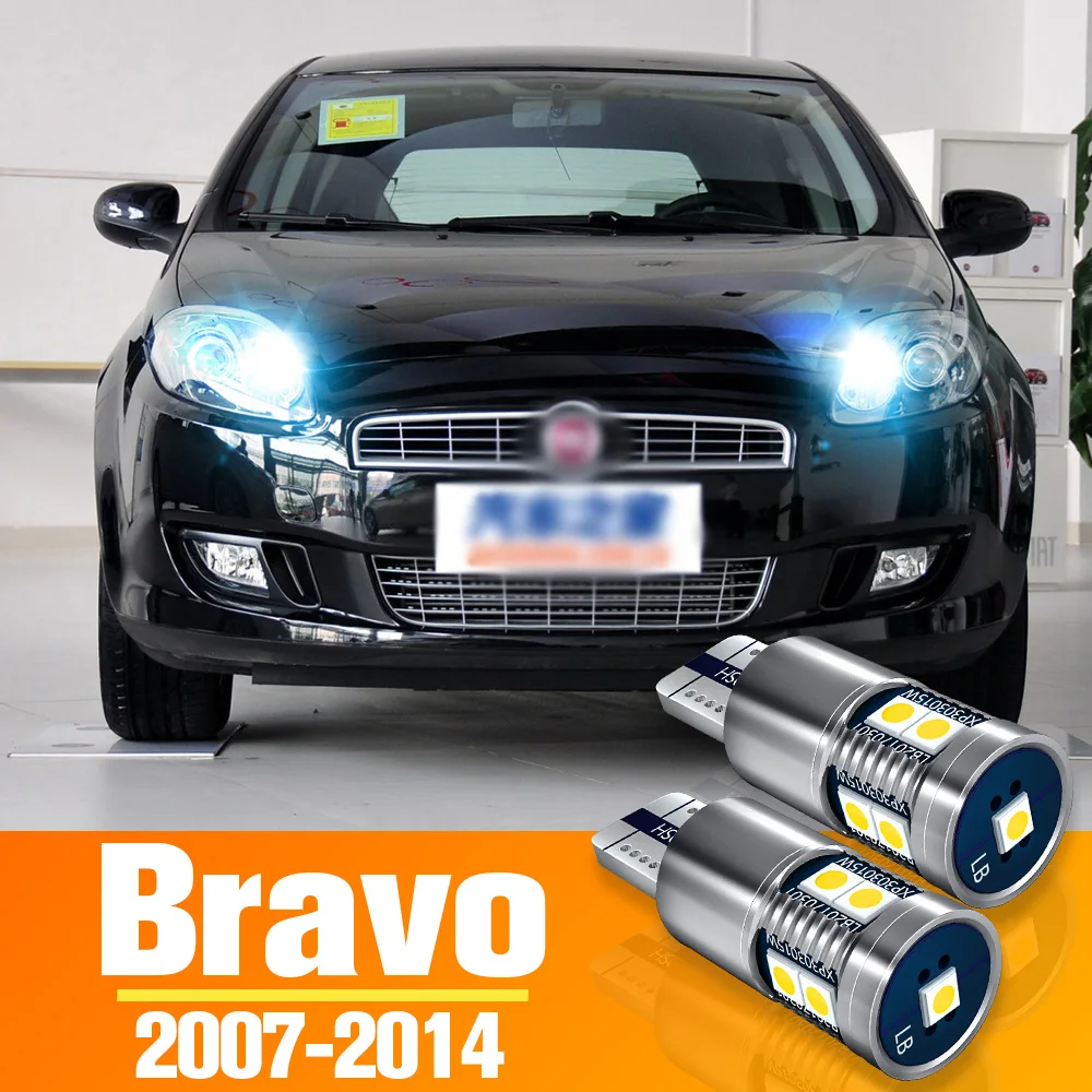 

2pcs LED Parking Light Clearance Bulb Accessories For Fiat Bravo 1 2 1995-2001 2007 2008 2009 2010 2011 2012 2013 2014