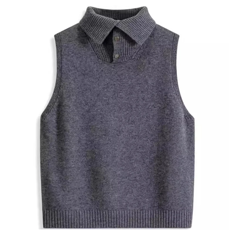 Модная новая зимняя женская одежда High Sense 2024 французский дизайн простой