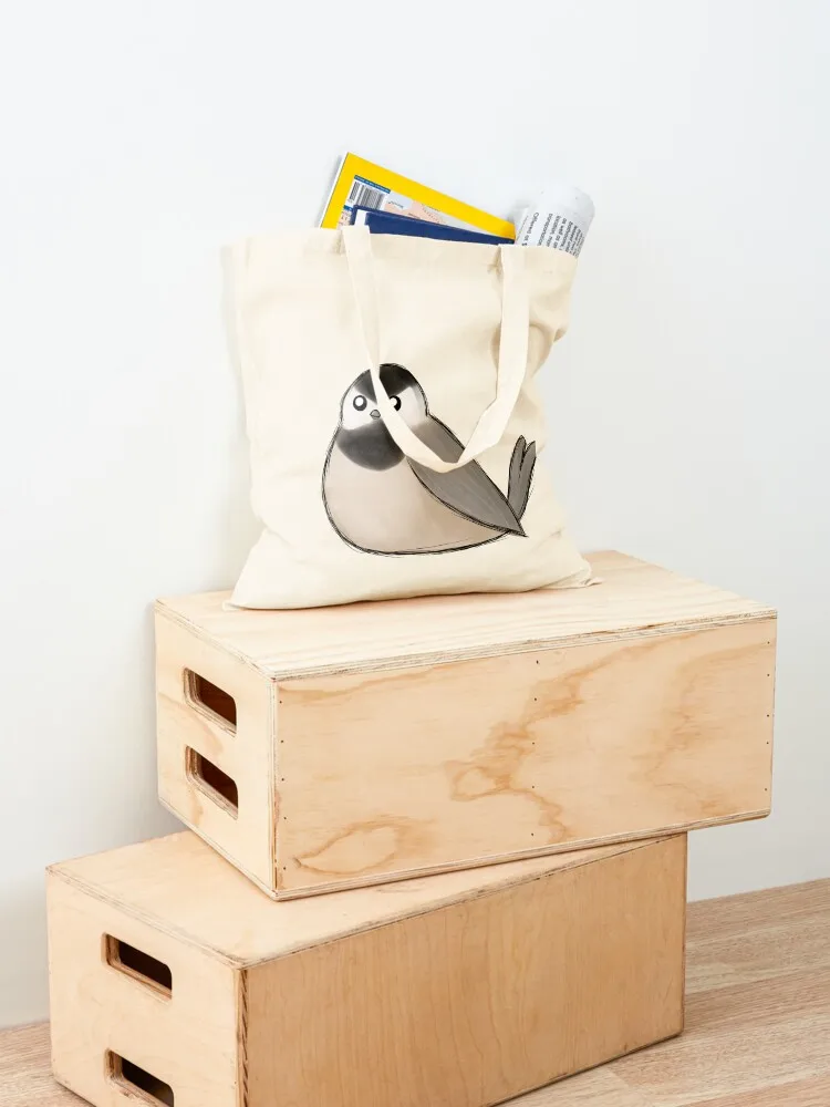 BORB: Черная большая сумка с капюшоном Chickadee Многоразовые сумки Сумки Холщовая