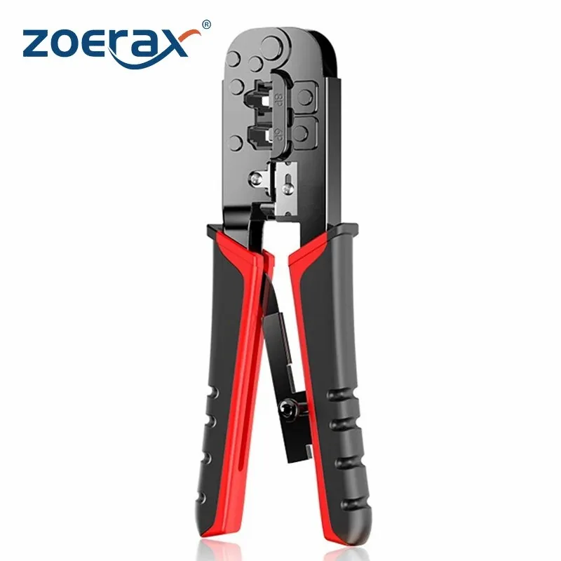 Модульный обжимной инструмент ZoeRax [RJ45 RJ12 RJ11] для CAT5/5e CAT6 8P/6P/4P сетевых разъемов и
