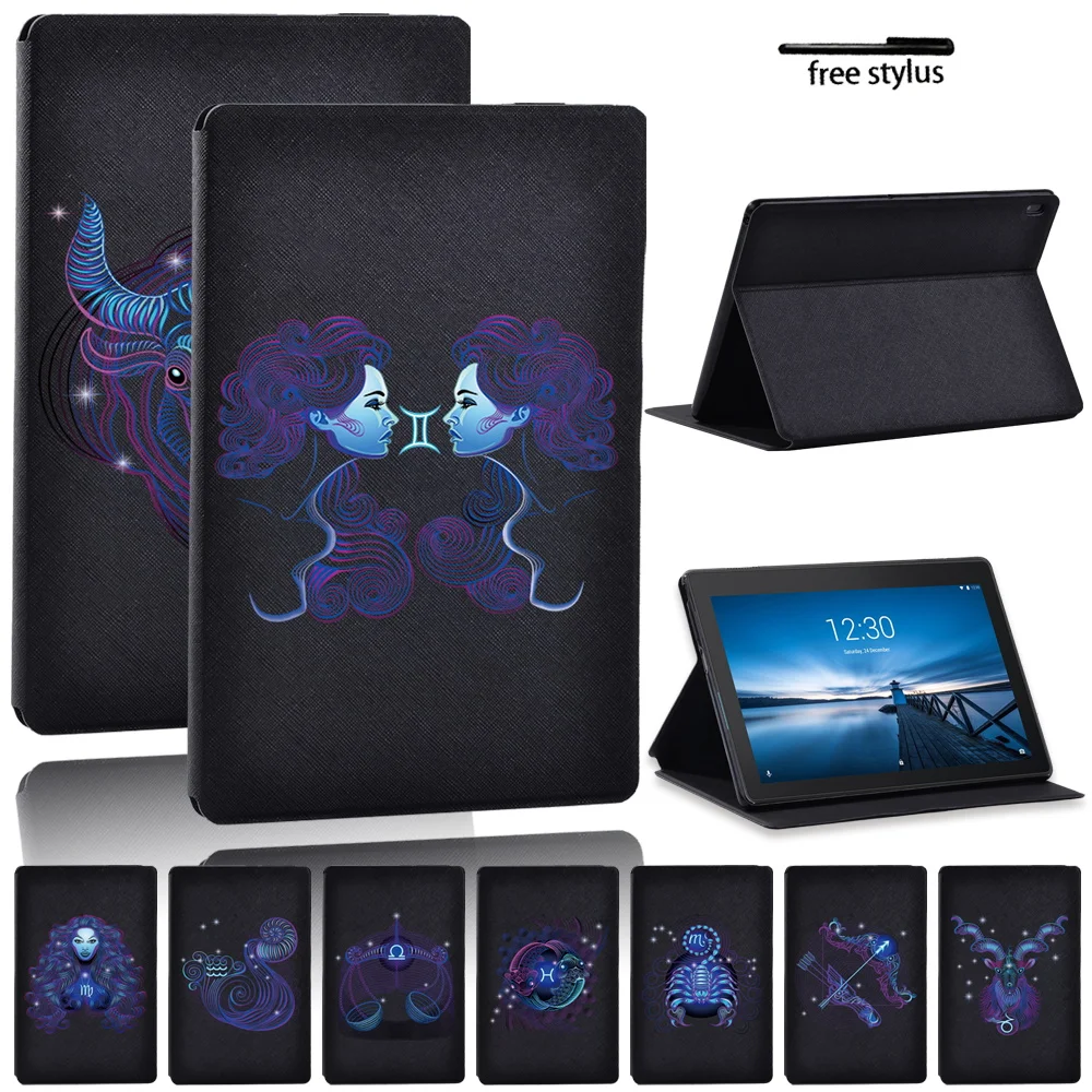 

Cover for Lenovo Tab M10 Case TB-X605F X505F Folding Stand Leather Tablet Protective Shell for Tab M10 Plus 10.3"/Tab E10 10.1"