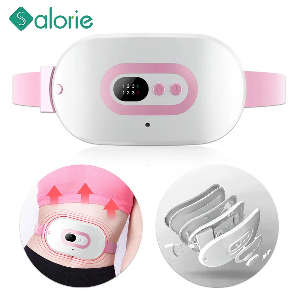 

Back Massager Electric Heating Vibrators for Women Massage Body Massager Abdomen Waist Abdominal Menstrual Pain Physiotherapy