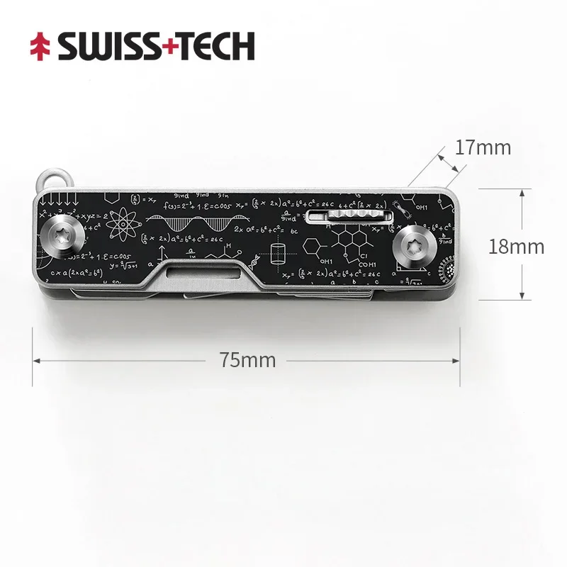 

BAIHUABAO Мультитул Swiss Tech 9 в 1
