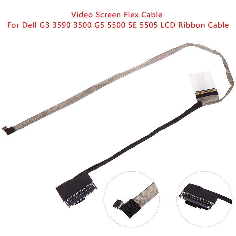 

Гибкий кабель для видеоэкрана для ноутбука Dell G3 3590 дюйма, светодиодный кабель для ноутбука, 025H3D 450.0H701.0002