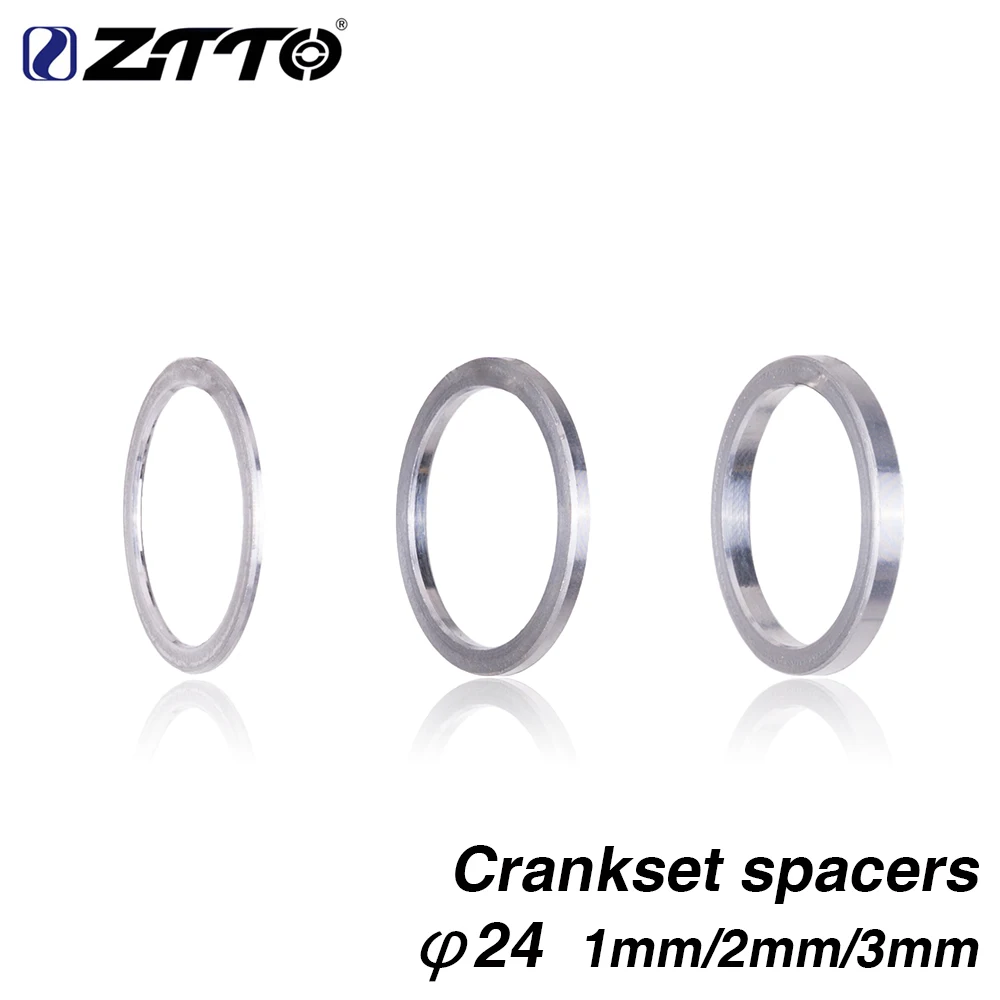 

ZTTO MTB BB Bottom Bracket Washer 1mm 2mm 3mm Spacer Diameter for Mountain Bike 24mm Crankset BB Spacer