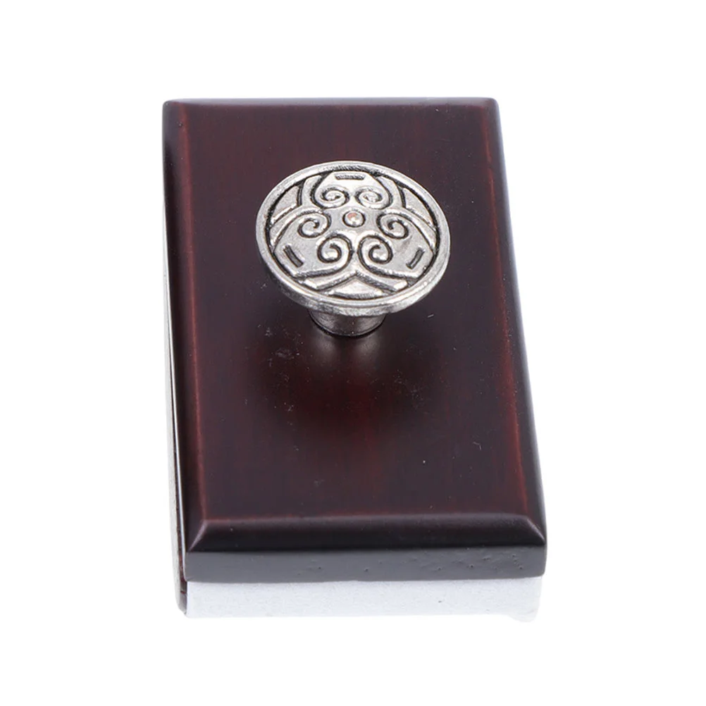 

Portable Wooden Rocker Blotter Ink Ink Absorbing Wooden Calligraphy Seal Quick-Drying Tool Office School Rocker Blotter Supply