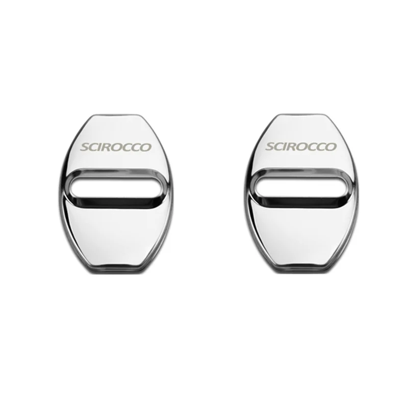 

2 шт., защитные и украшения для дверных замков автомобиля для VW Volkswagen SCIROCCO GTI R, наклейки, аксессуары