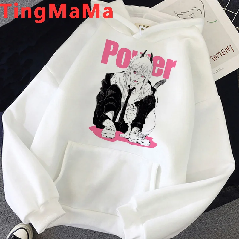 

Худи с Бензопилой макима похита для женщин 2023 винтажная забавная y2k эстетичная рубашка с капюшоном одежда женская одежда в Корейском стиле