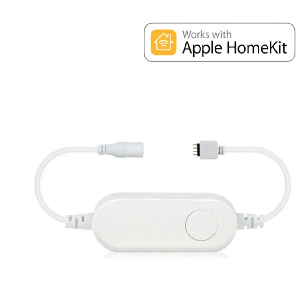 

Homekit WIFi RGB LED Strip Controller 5V-12V Siri Voice Control Home Automation Smart Home Light With Controller