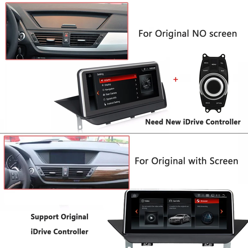 E84 X1 Android 10 CarPlay для BMW 2009-2012 IPS мультимедийный экран онлайн GPS карта функция DVR 4 Гб