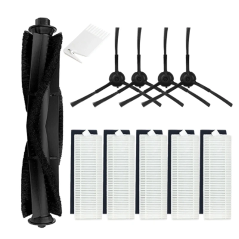 

11PCS Main Side Brush HEPA Filter Dust Bag Robot Vacuum For Lydsto R1 Vacuum Cleaner Accessories Replacement