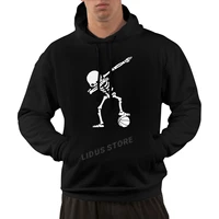 2022 fashion leisure funny skull hoodie sweatshirt harajuku streetwear 100 cotton mens graphics hoodie