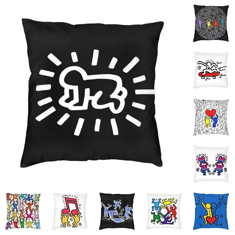 

Декоративный Чехол-Подушка Keiths в стиле поп-арт, 45x45 см
