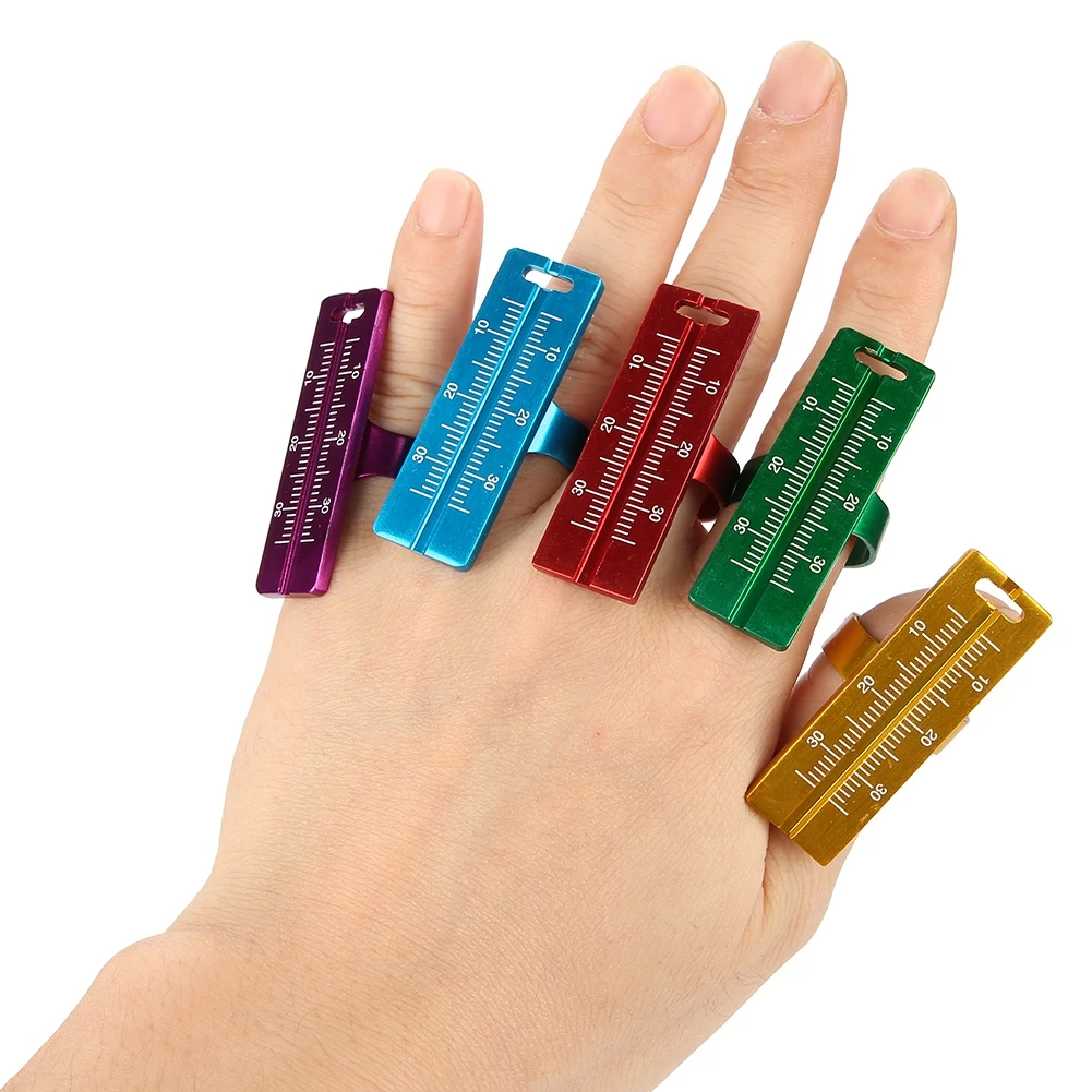 10 шт. стоматологическая линейка-Кольцо из алюминиевого сплава | Красота и