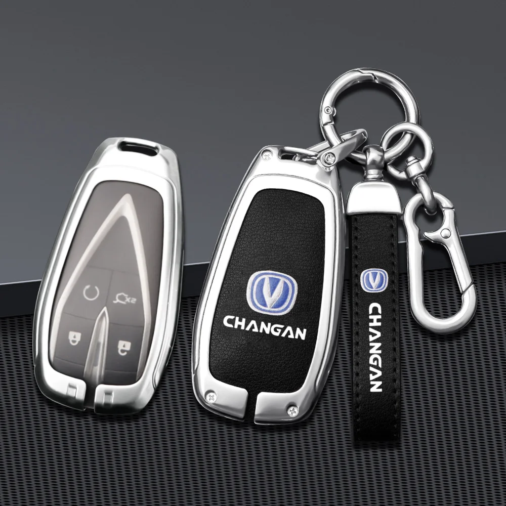 

Car Key Case Cover Shell For Changan CS35 CS55 CS75 CS85 CS95 Plus EADO RAETON CS15 V3 V5 V7 2018 COUPE 2019 2020 Accessories