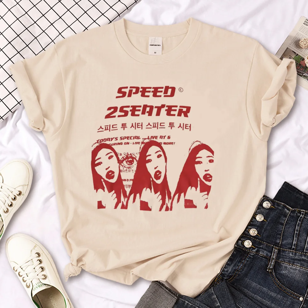 

Футболка Y2k женская летняя, уличная одежда в японском стиле с графическим принтом для девушек