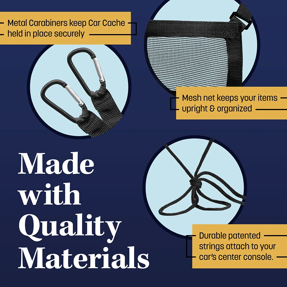 

Car Accessories Replacement Storage Bags Black Bags Car Net Holder Organizer Pocket Handbag Side Storage Universal