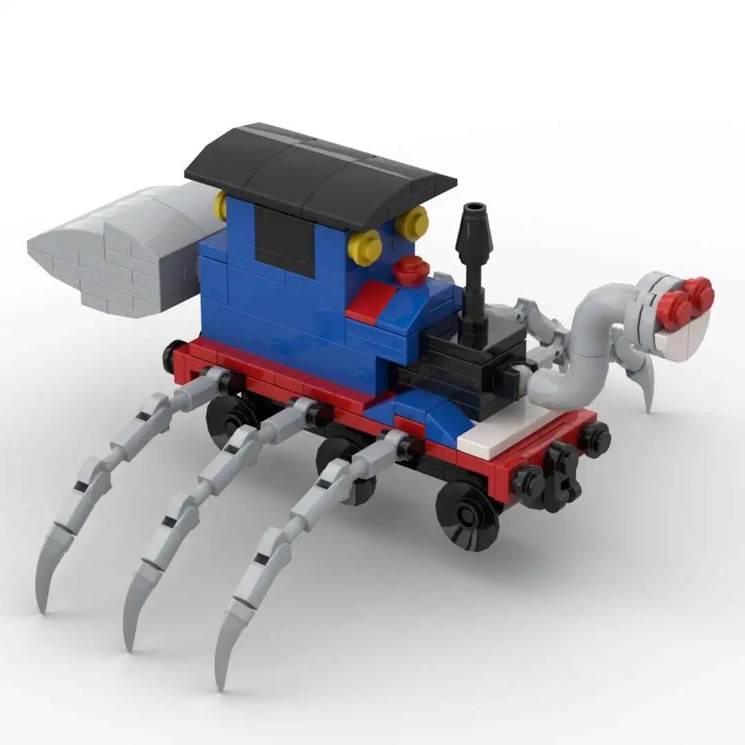 

Конструктор детский «ужасный паук», маленький поезд, сборные детали, обучающие игрушки для мальчиков, подарок