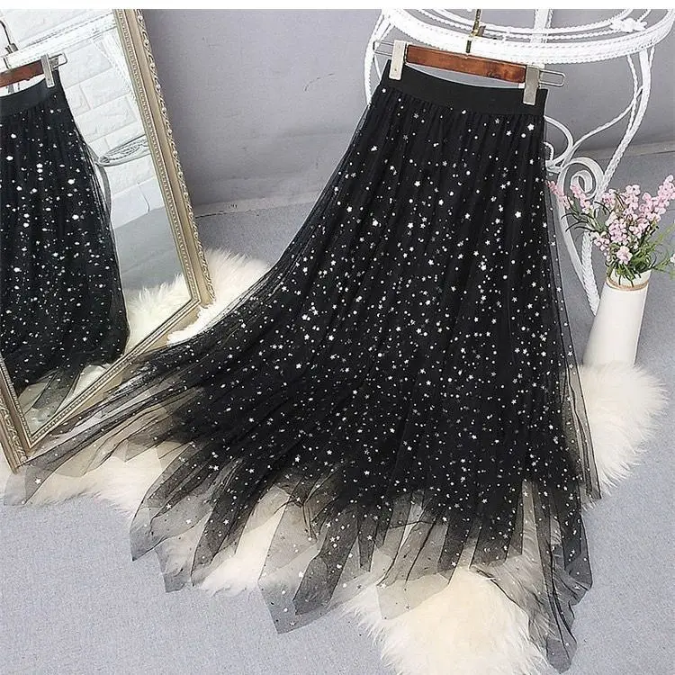 Женские нежные милые юбки в Корейском стиле с принтом Ins стильные универсальные