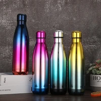 500ml double wall stainles steel water bottle thermos bottle keep hot and cold insulated vacuum flask for sport