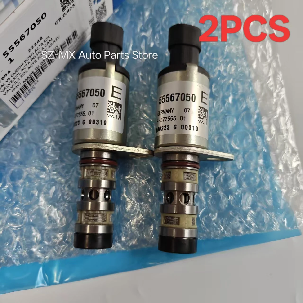 

2 шт. электромагнитный клапан положения распределительного вала OEM # 55567050 для Chevrolet Aveo Cruze Sonic Orlando Vauxhall Astra H J Zafira 1,6 1,8 л
