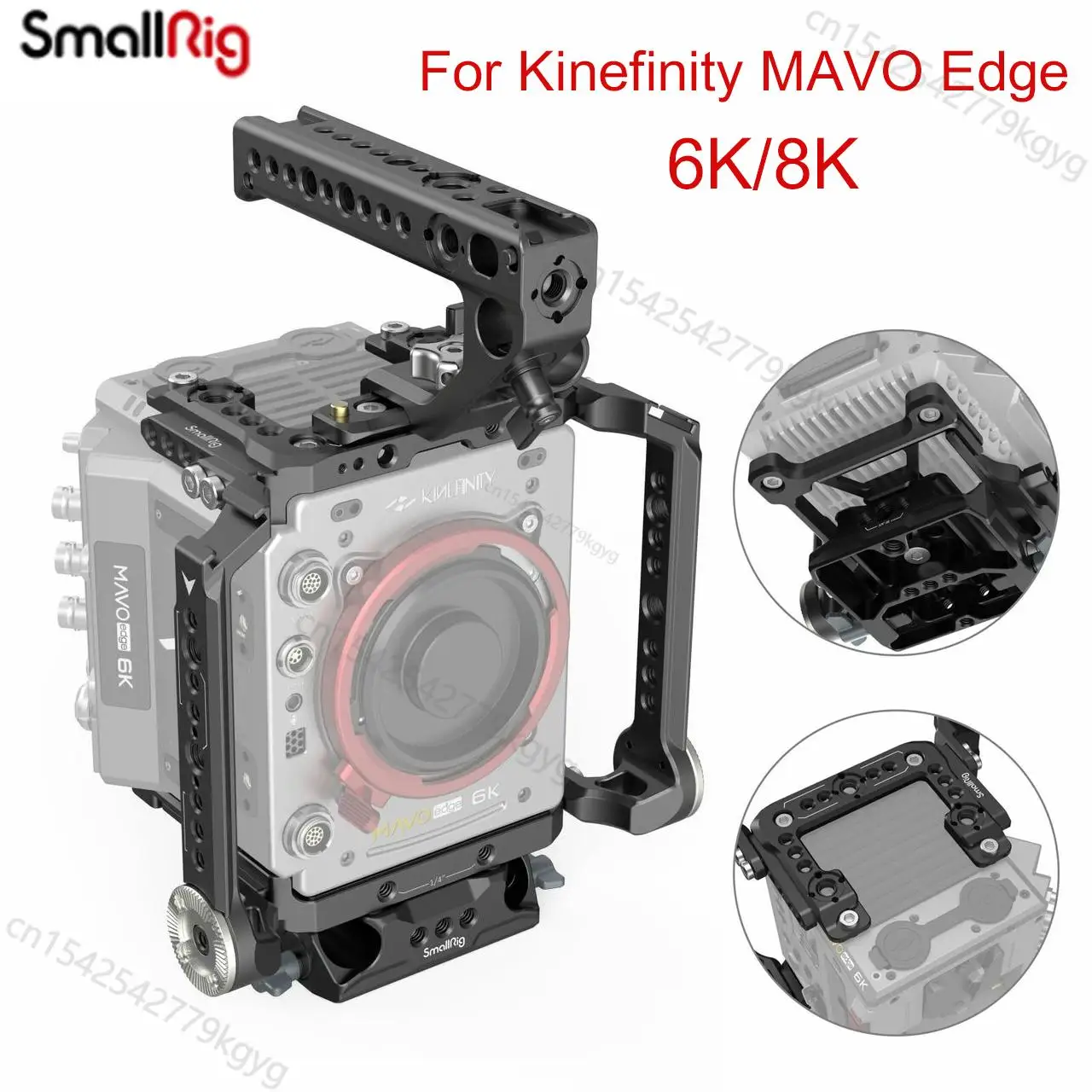 

Профессиональный защитный клетчатый кронштейн SmallRig для камеры комплект нано верхняя ручка для Kinefinity MAVO Edge 6K/8K аксессуары 3897
