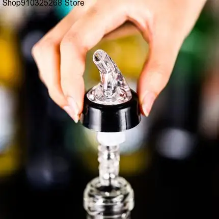 

Portable 30ml Quantitative Wine Pourer Alcohol Liquid Dispenser Measuring Oil Bottle Spout Wine Decanter Bar Tool