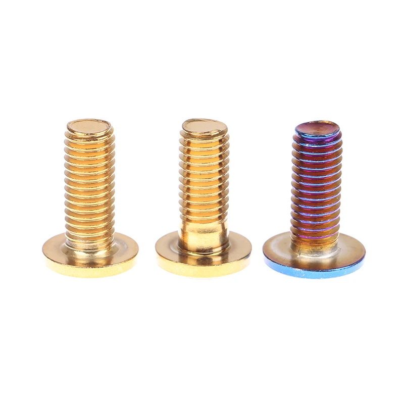 

1Pc M8*20mm Titanium Blue Gold Stainless Steel Brake Screw Inner Hexagon Motorcycle Repair Screw Acessórios Para Carro