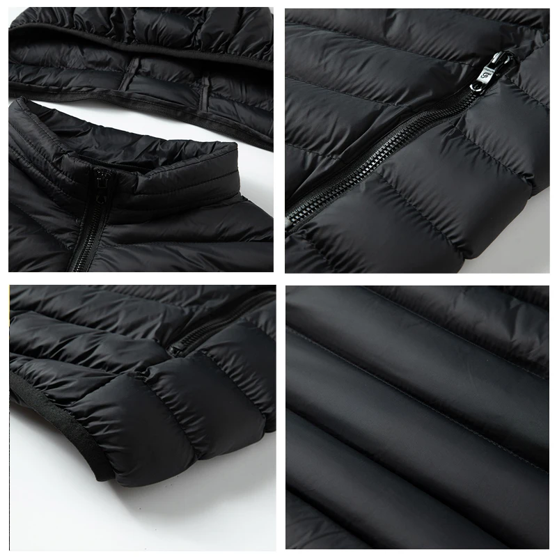 VARSANOL Warm Mens Parkas Jacket 2022 Winter Hooded Zipper New Jackets Coats Man Polyester Man Clothing Jackets Outdoor Oversize