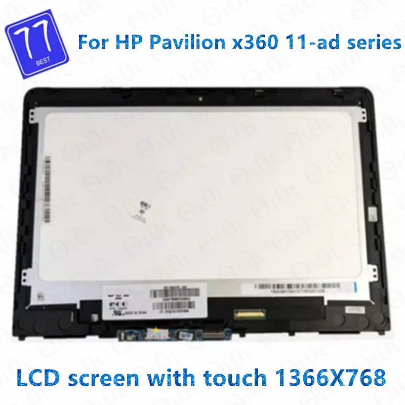 Оригинальный дисплей 11 6 ''для HP Pavilion x360 11-ad 11m-ad series 11-ad015tu 11-ad051nr