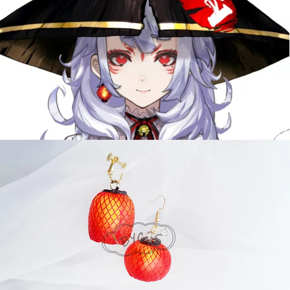 Женский подарок на день рождения Аниме Нина Касака реквизит аксессуары серьги