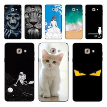 For Samsung J7 Max Case Cover 5.7'' Cartoon Soft TPU Back Cover For Samsung Galaxy J7 Max Phone Cases Silicon J 7 prime J7Max