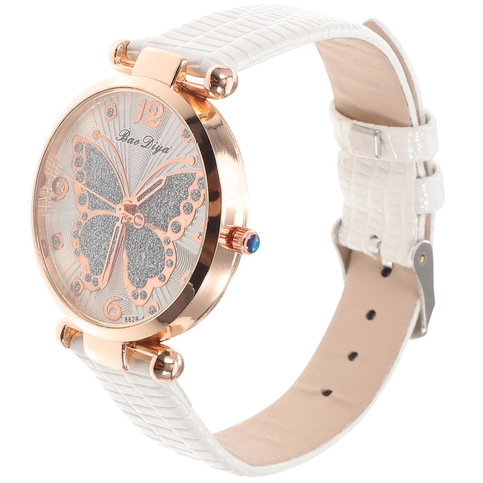 

Butterfly Ladies Watch Water Proof Women Exquisite Ornament Skin-friendly Butterflies Pu Fashion Waterproof Miss Wrist