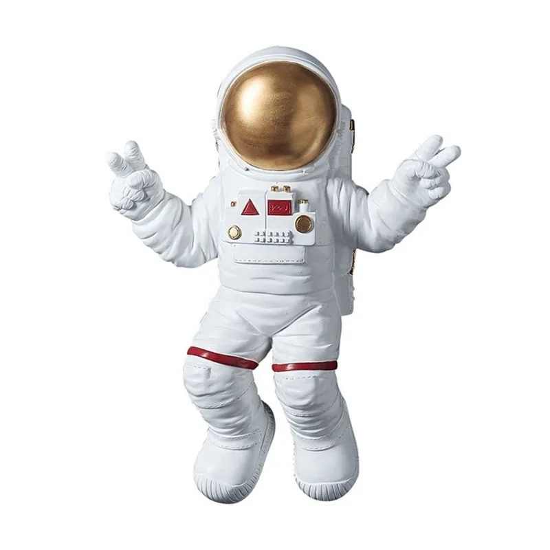 Современная Планета Астронавт Смола Настенная Роспись Аксессуары Домашняя