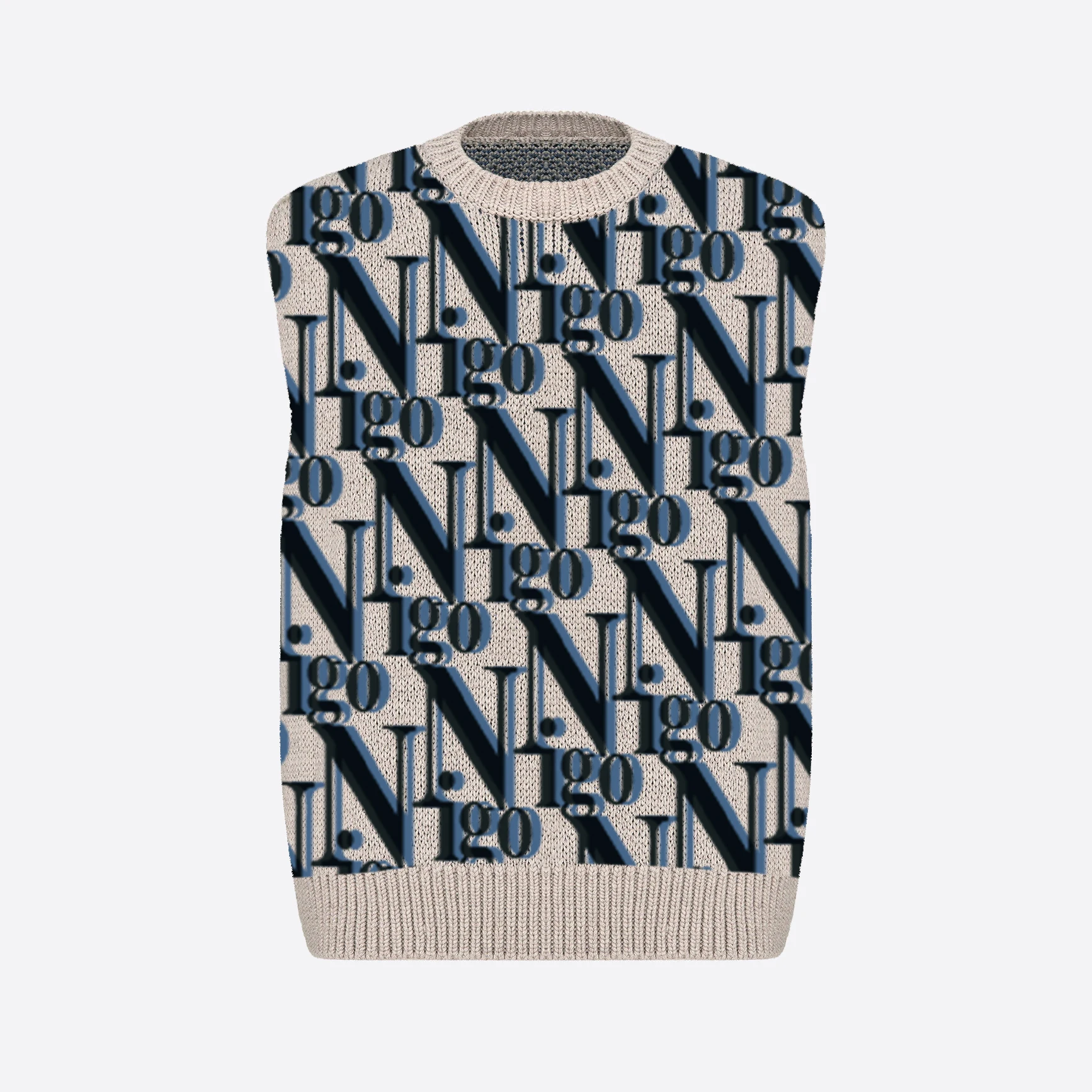 

NIGO вязаный Топ без рукавов # nigo4966