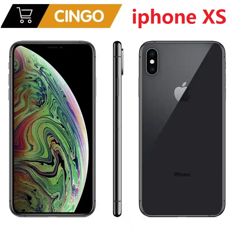 Фото Оригинальный iPhone XS, 4 ГБ ОЗУ, 64 ГБ/256 ГБ ПЗУ, A12, iPhone XS, iPhone XS Max, 2658 мАч, оригинальный, разблокированный, Apple iPhone XS №1