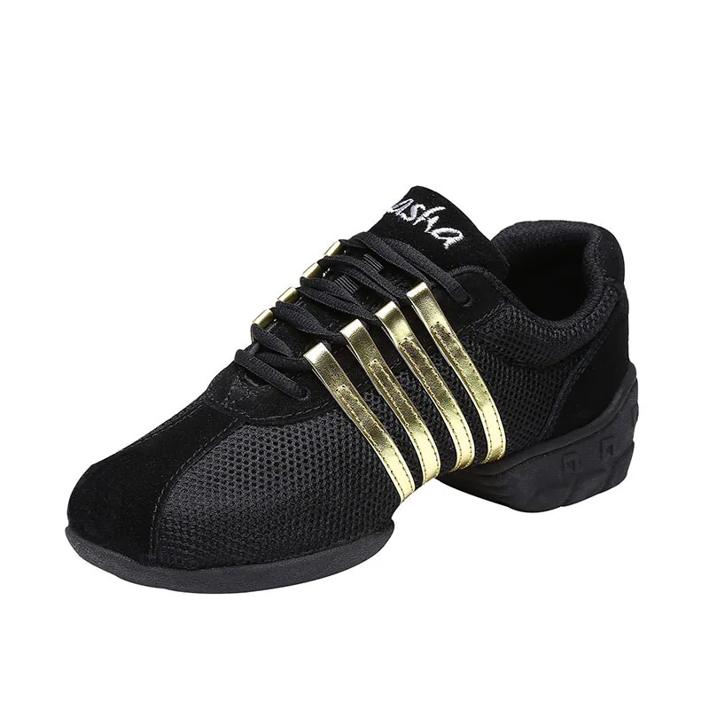 Sports Dance Shoes Soft Outsole Breath Dance Shoes Sneakers For Woman Man Practice Shoes Modern Dance Jazz  Dance Shoes