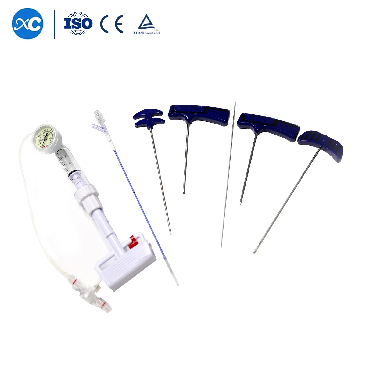 

PVP PKP Kyphoplasty Acrosstak Balloon Tool Thoracic Lumber Puncture Needles Spinal Catheter Vertebroplasty Orthopedic Instrument