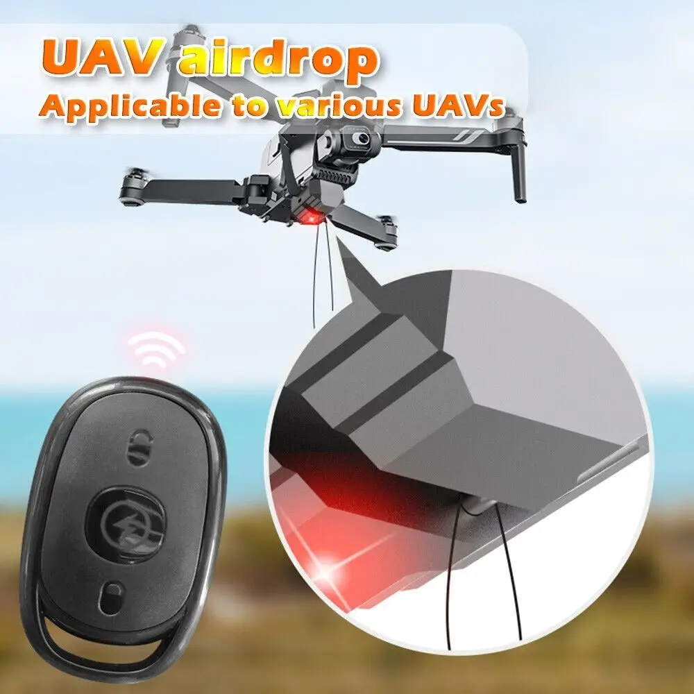 

Multiple Applications One-click Launch Thrower Accessories Remote Control UAV Airdrop Drone Airdrop DropperFor DJI