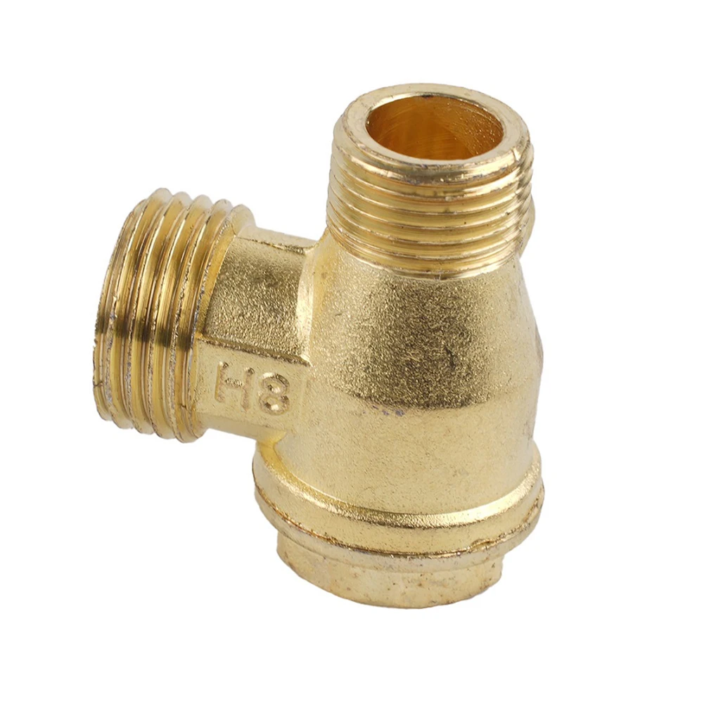 

Tube Check Valve 20/16/10mm Diameter Oil Pump Parts 400mm/15.75\" Long 9mm Hex Nut Air Compressor Flared Mouth