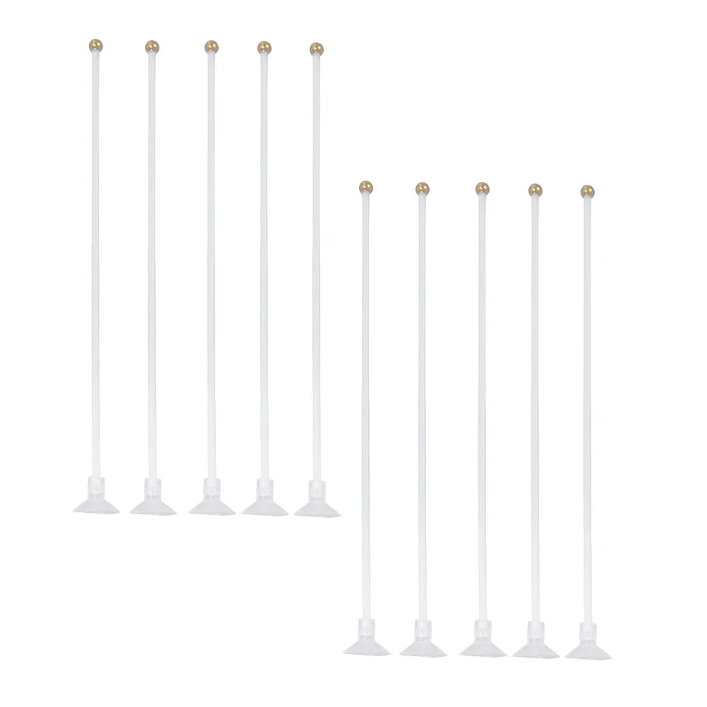 

15Pcs Wearable Durable Plastic Flagpoles Flag Poles for Windows Vehicles Motorcycles