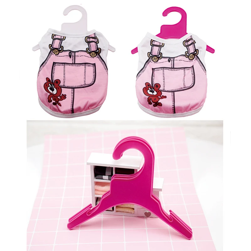 

Вешалка для одежды 5 шт./компл. вешалка для одежды для домашних животных вешалка для одежды для собак и кошек пластиковая вешалка для пальто ...